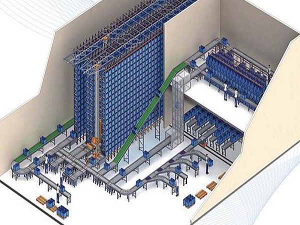 Automated three-dimensional warehouse (including stacker)