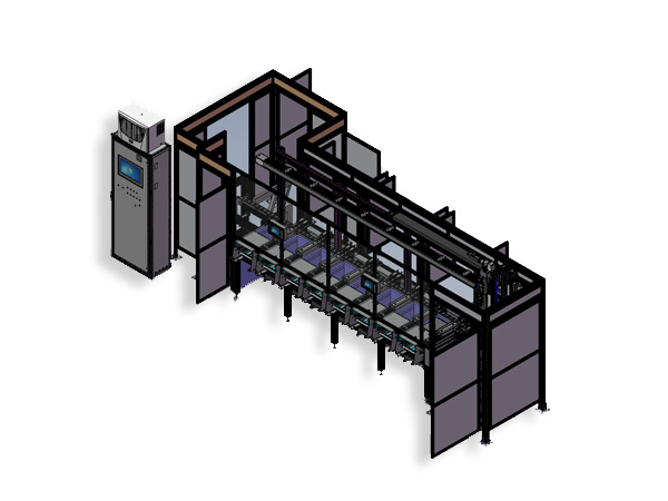 Large size bearing rolling element sub-assembly box machine