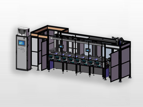 Small and medium size bearing rolling element sub-assembly box machine