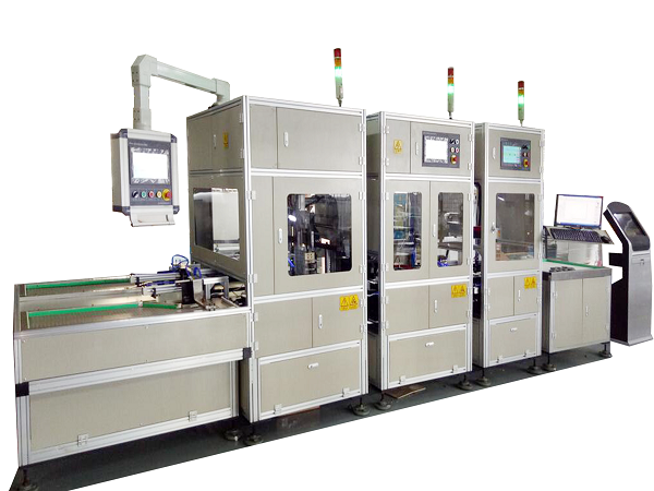 Mechanical release bearing assembly line